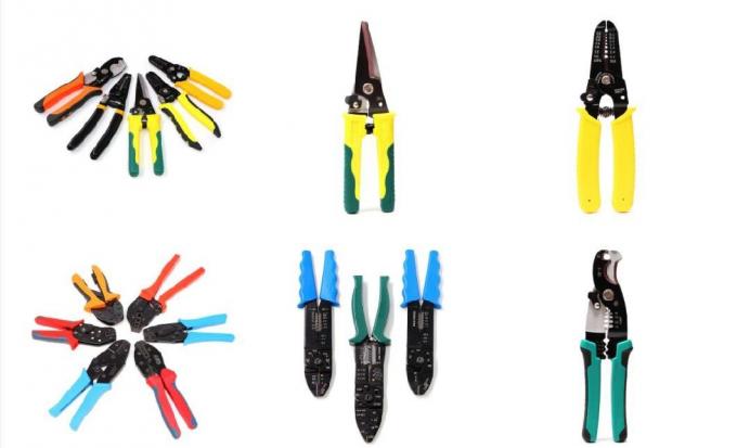 European Style 8′′ratchet Crimping Plier for PV Solar Cable